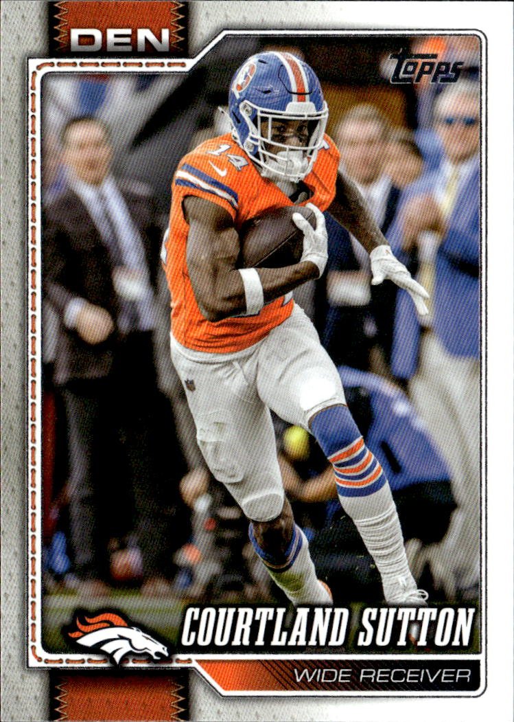 2026 Topps Courtland Sutton graded slab