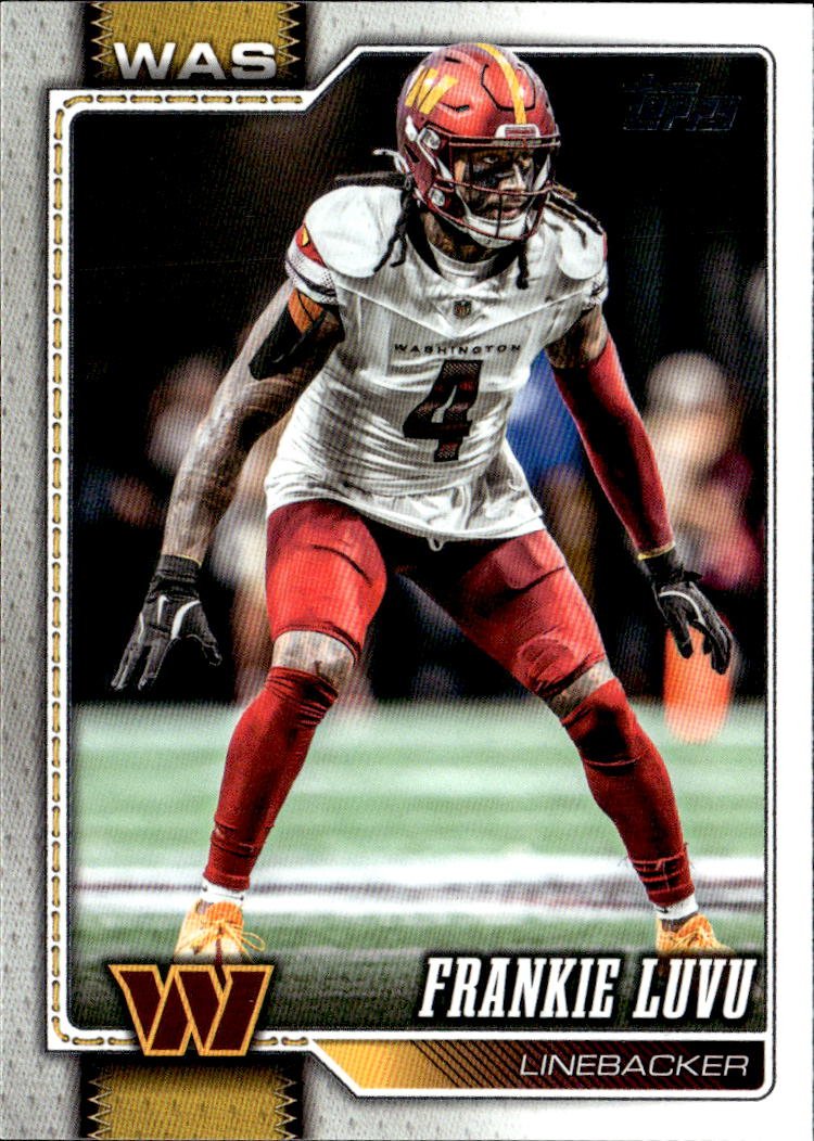 2026 Topps Frankie Luvu graded slab