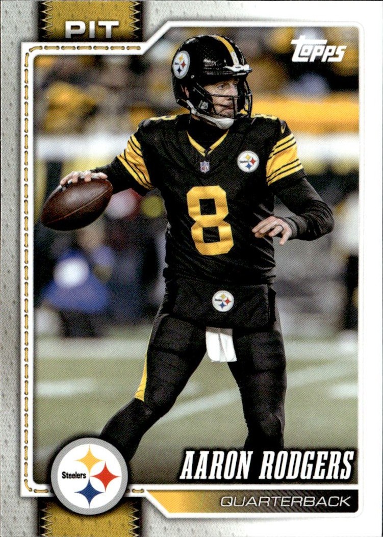 2026 Topps Aaron Rodgers graded slab