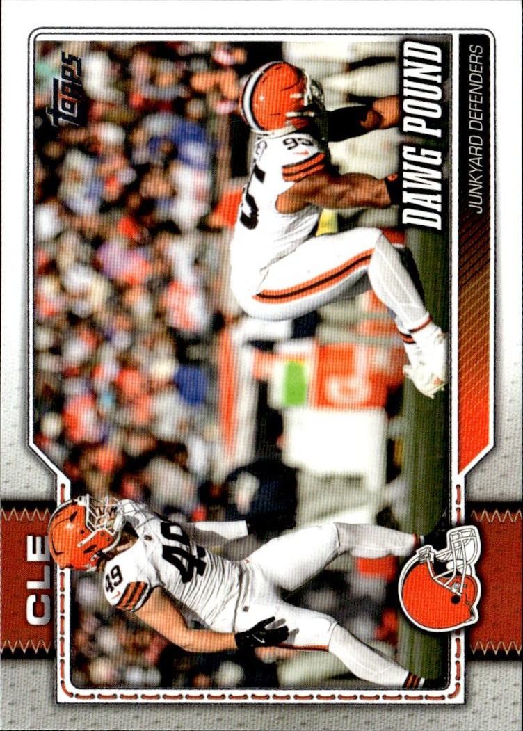 2026 Topps Dawg Pound graded slab