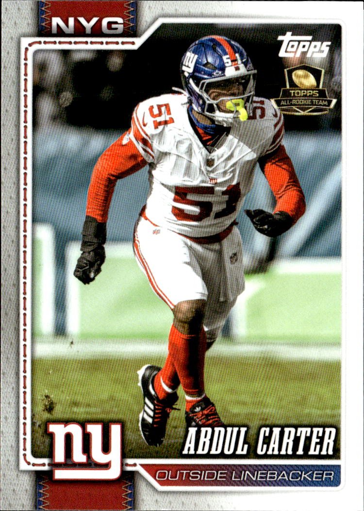 2026 Topps Abdul Carter graded slab