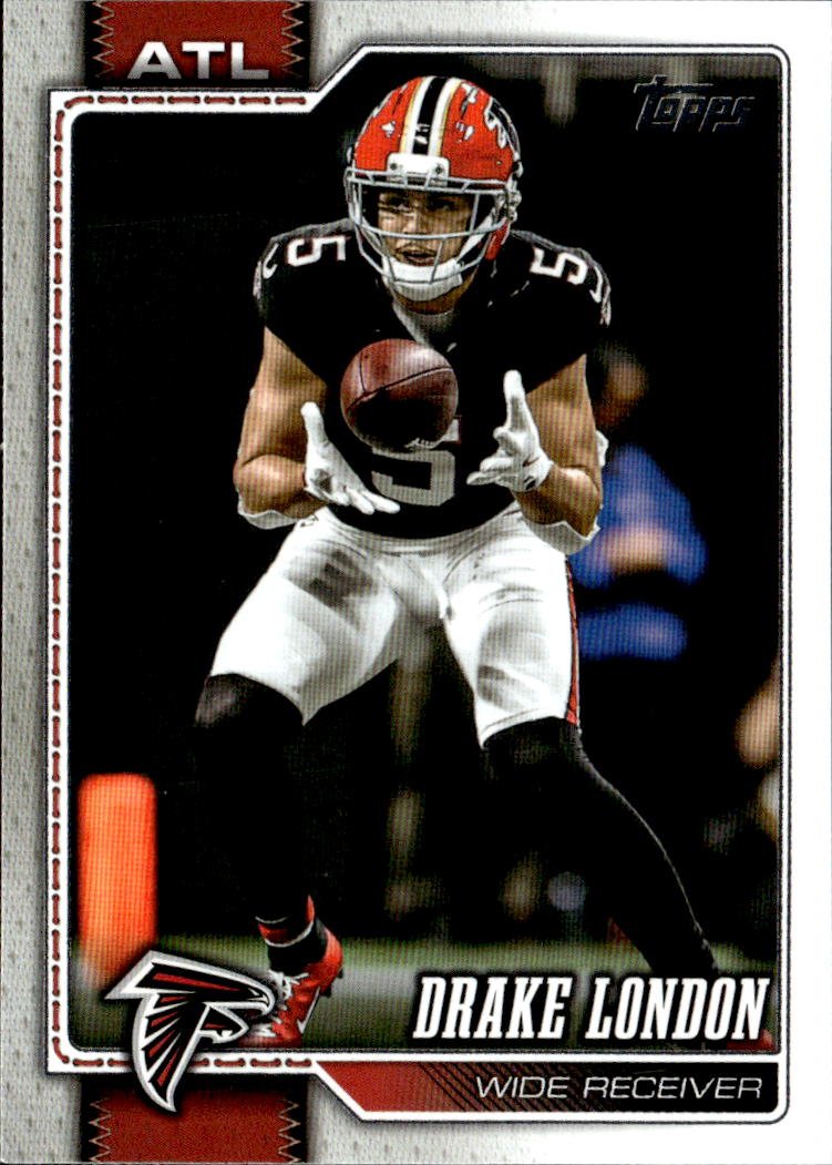 2026 Topps Drake London graded slab