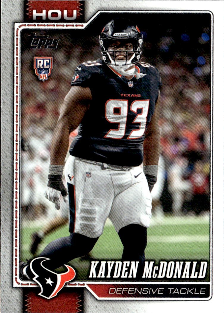 2026 Topps Kayden McDonald graded slab