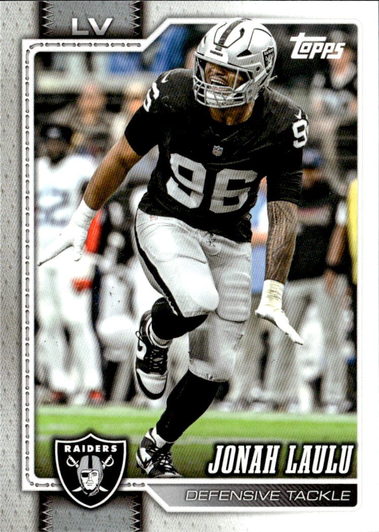 2026 Topps Jonah Laulu graded slab
