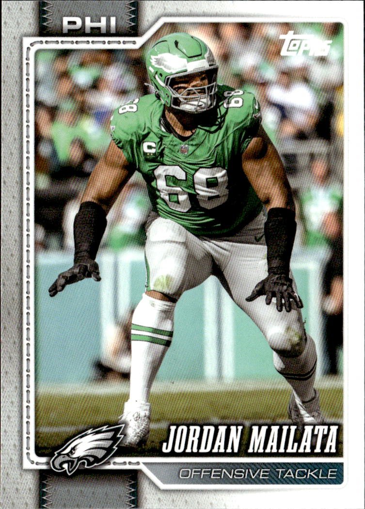 2026 Topps Jordan Mailata graded slab