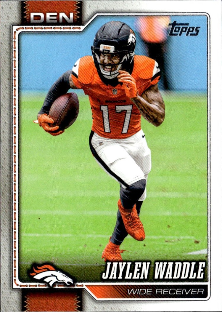 2026 Topps Jaylen Waddle graded slab