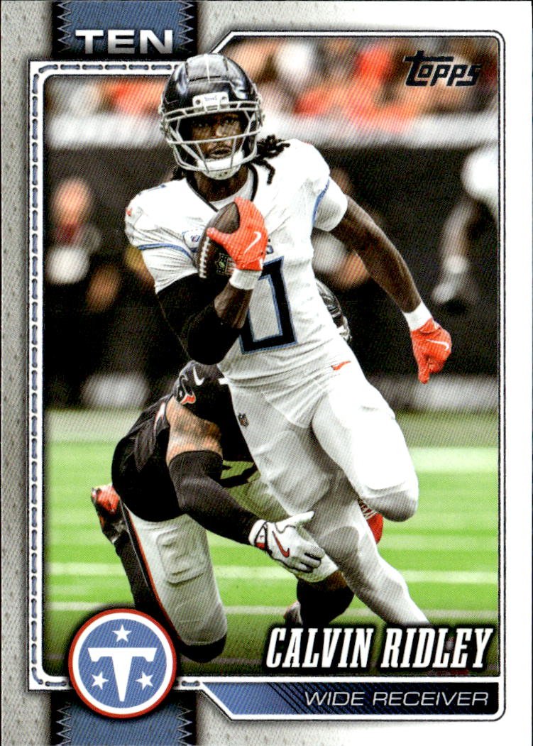 2026 Topps Calvin Ridley graded slab