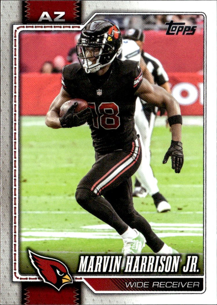 2026 Topps Marvin Harrison Jr. graded slab