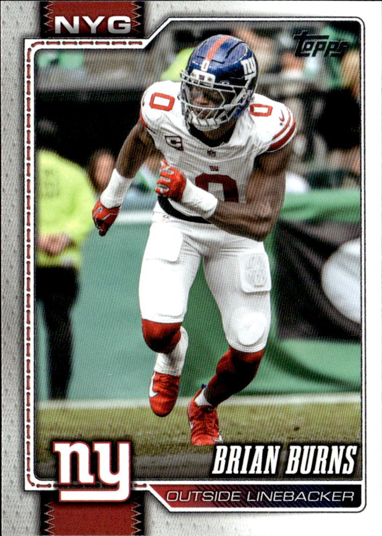 2026 Topps Brian Burns graded slab