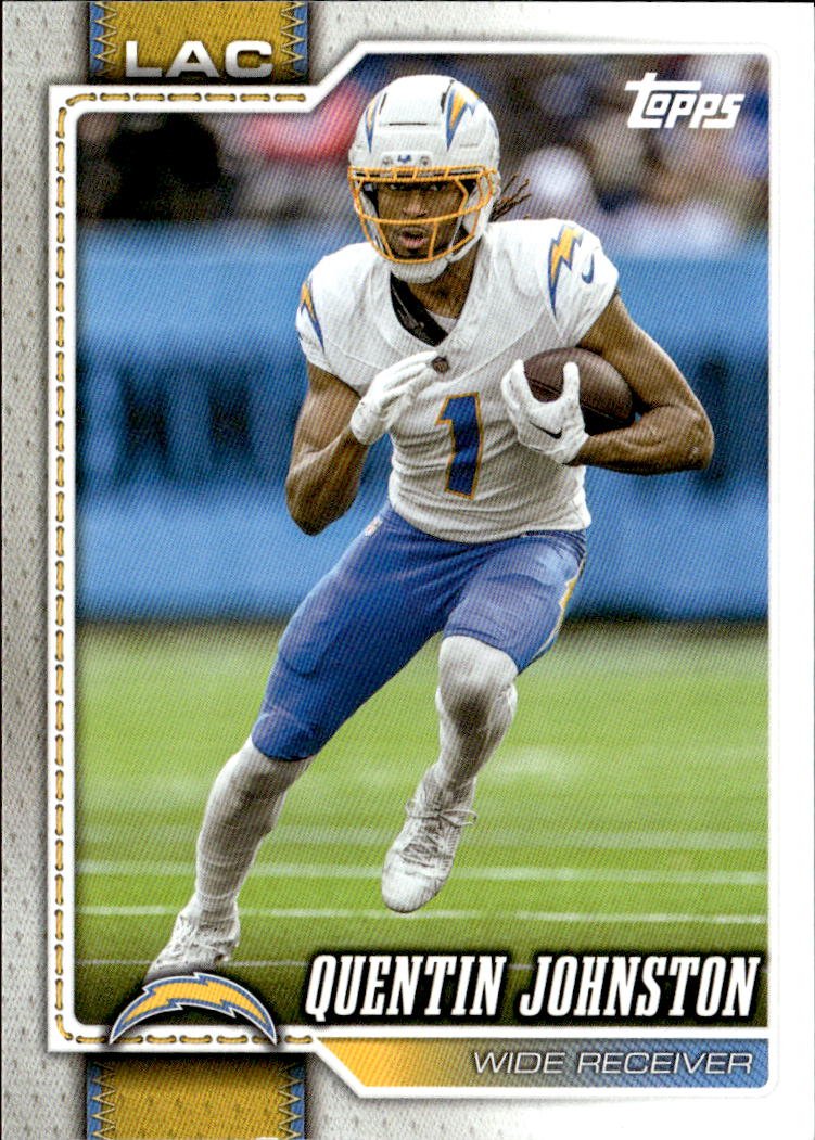 Quentin Johnston graded slab