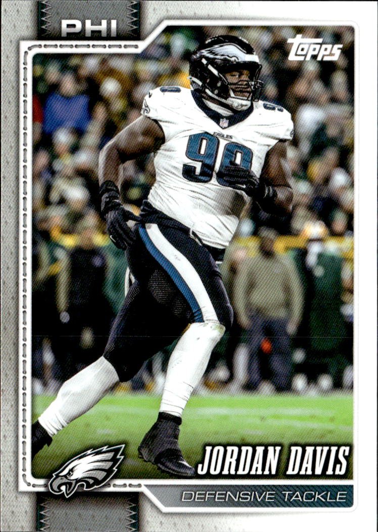 2026 Topps Jordan Davis graded slab