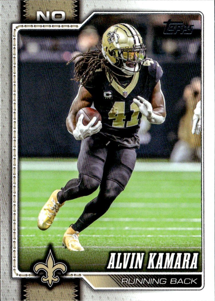 2026 Topps Alvin Kamara graded slab