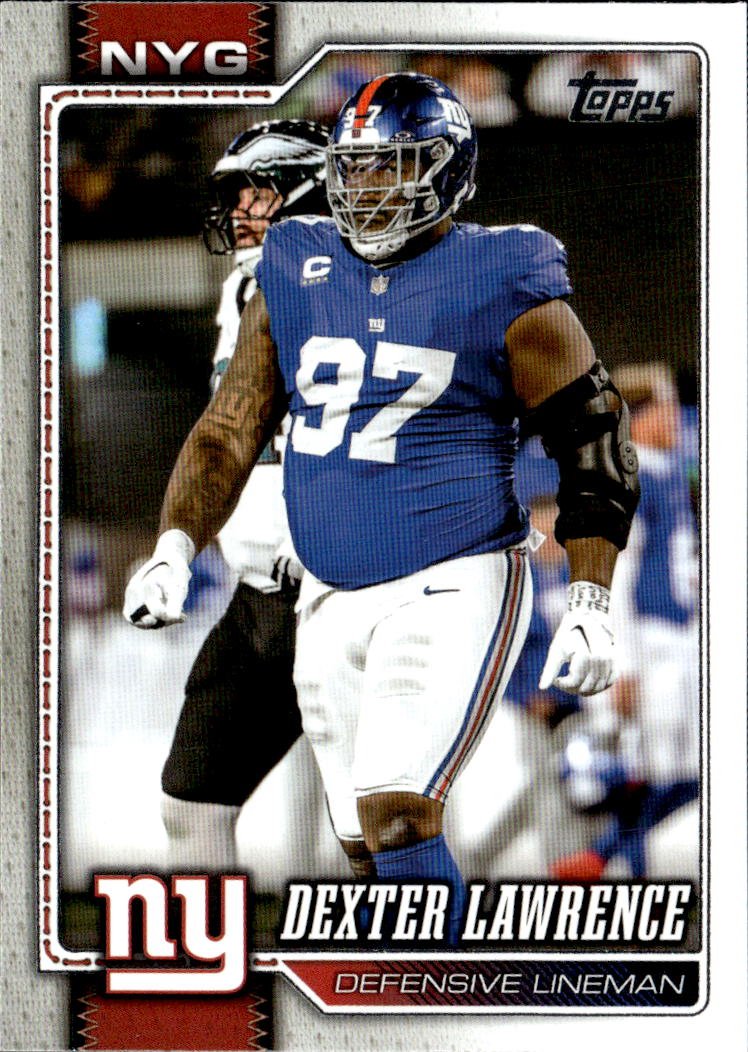 2026 Topps Dexter Lawrence graded slab