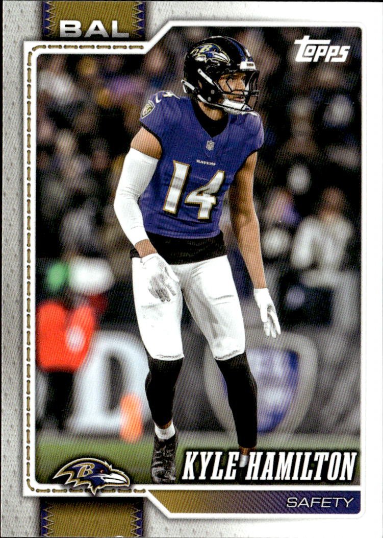 2026 Topps Kyle Hamilton graded slab