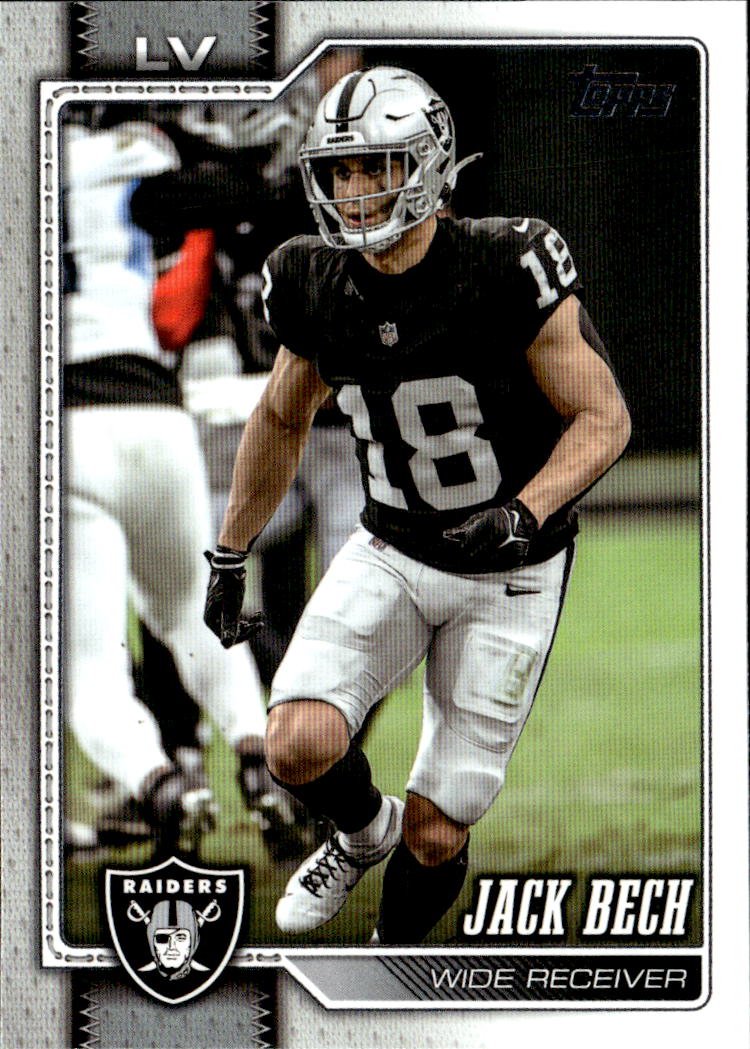 2026 Topps Jack Bech graded slab