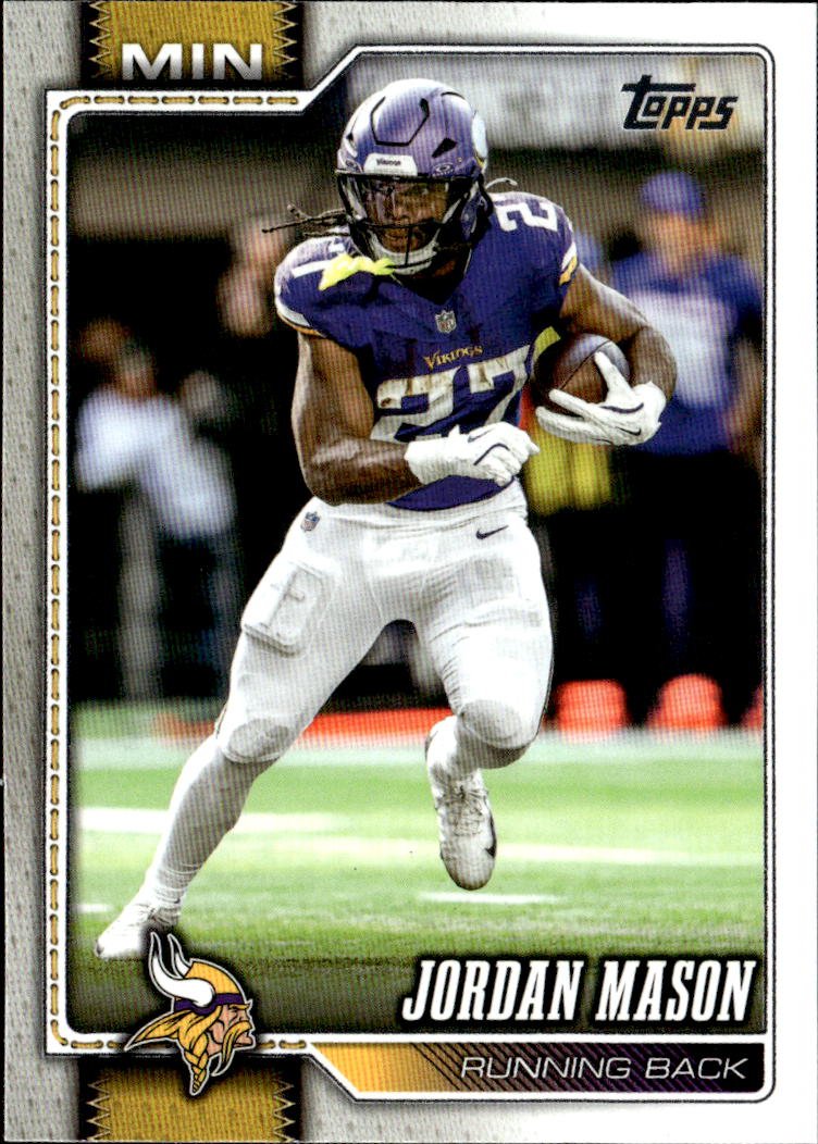 2026 Topps Jordan Mason graded slab
