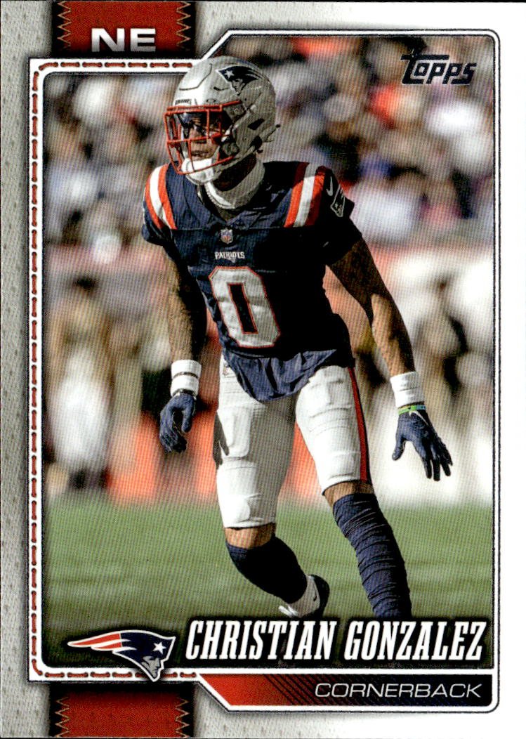 2026 Topps Christian Gonzalez graded slab