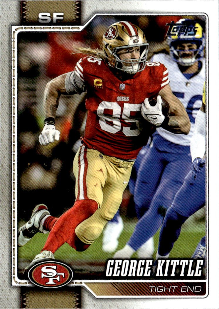 2026 Topps George Kittle graded slab