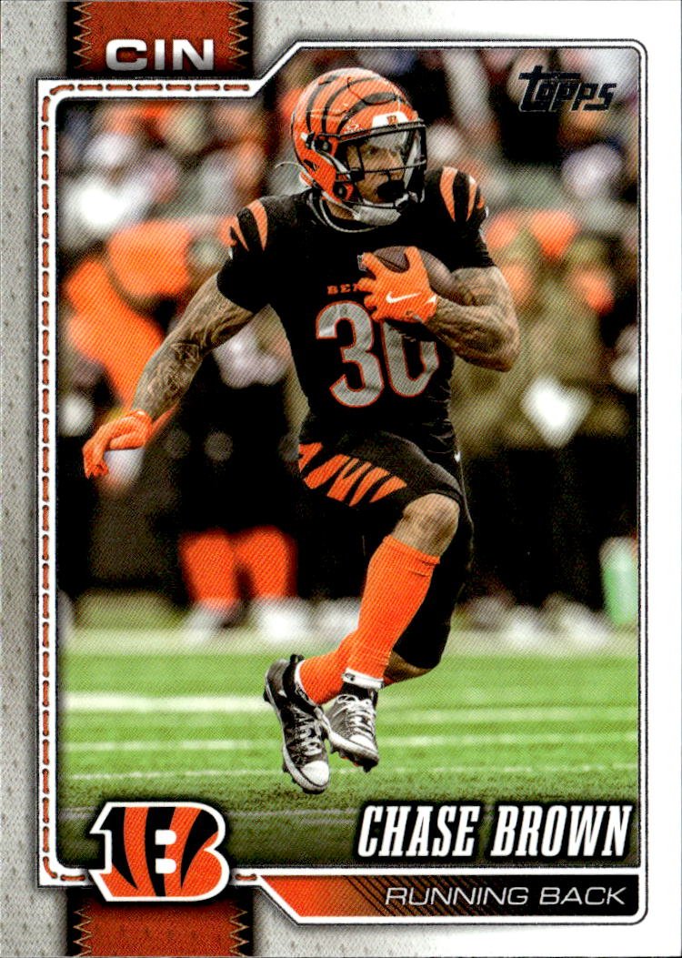 2026 Topps Chase Brown graded slab