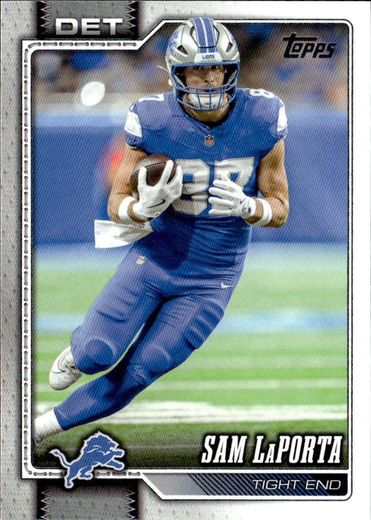 2026 Topps Sam Laporta graded slab