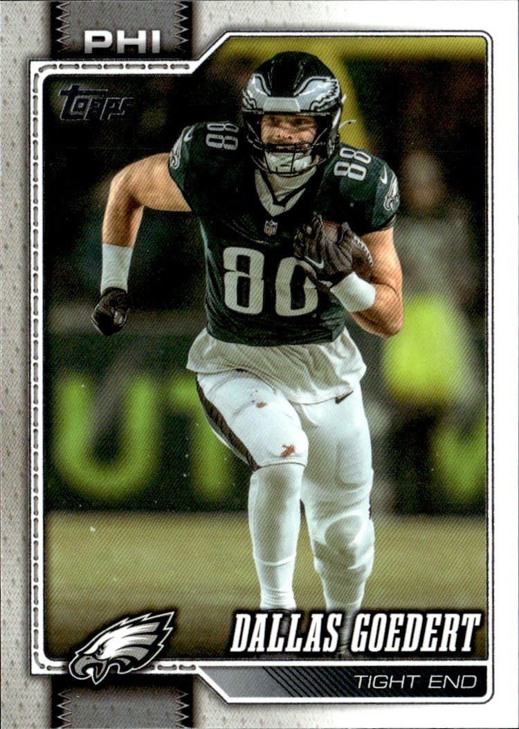2026 Topps Dallas Goedert graded slab