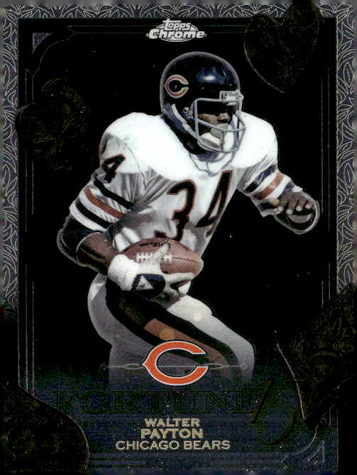 2025 Topps Chrome Walter Payton graded slab