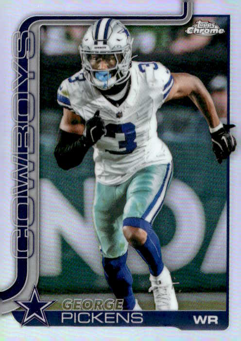 2025 Topps Chrome George Pickens graded slab