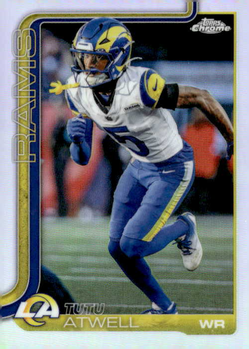 2025 Topps Chrome Tutu Atwell graded slab