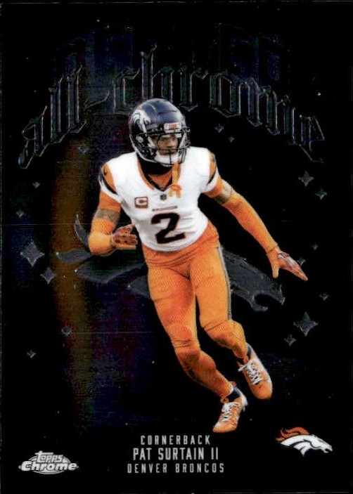 2025 Topps Chrome Patrick Surtain II graded slab