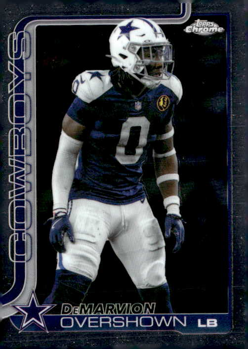 2025 Topps Chrome Demarvion Overshown graded slab