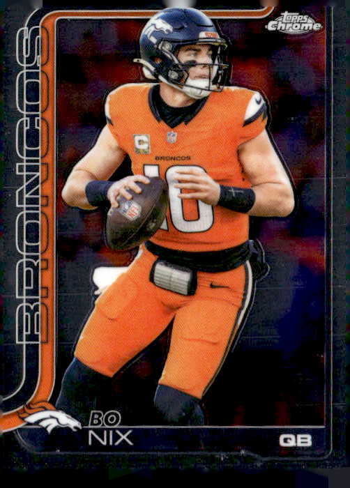 Bo Nix graded slab