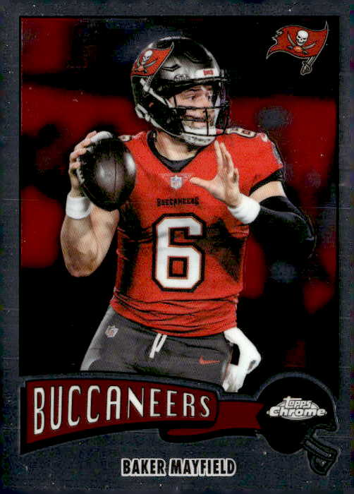 2025 Topps Chrome Baker Mayfield graded slab