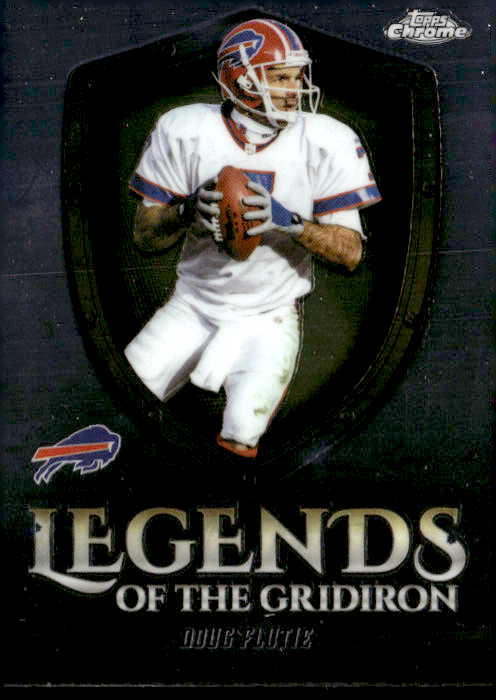 2025 Topps Chrome Doug Flutie graded slab