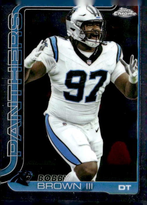 2025 Topps Chrome Bobby Brown III graded slab