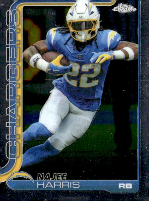 2025 Topps Chrome Najee Harris graded slab