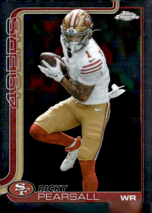 2025 Topps Chrome Ricky Pearsall graded slab