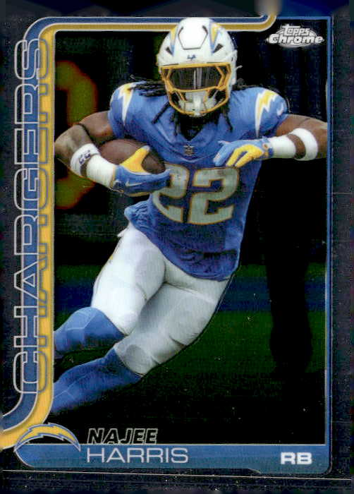 2025 Topps Chrome Najee Harris graded slab