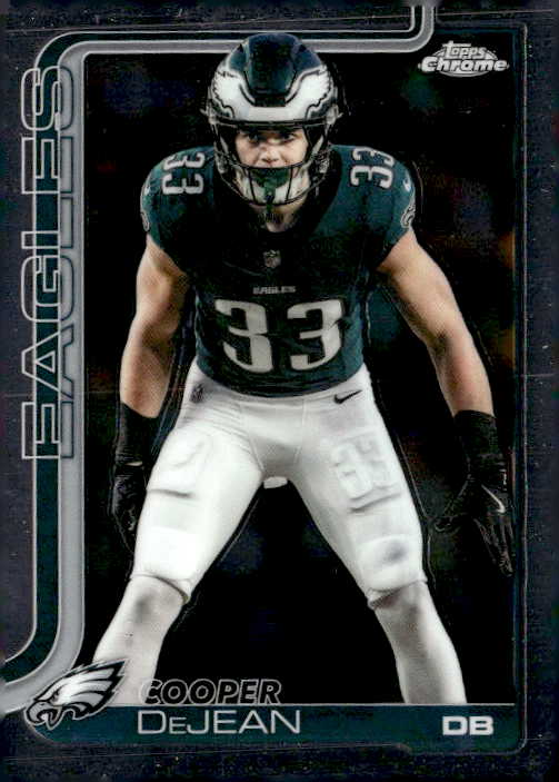2025 Topps Chrome Cooper Dejean graded slab
