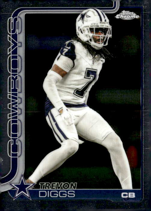 2025 Topps Chrome Trevon Diggs graded slab
