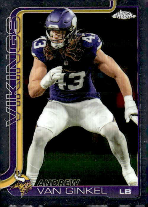 2025 Topps Chrome Andrew Van Ginkel graded slab