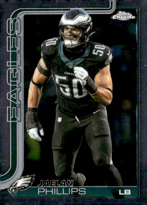 2025 Topps Chrome Jaelan Phillips graded slab