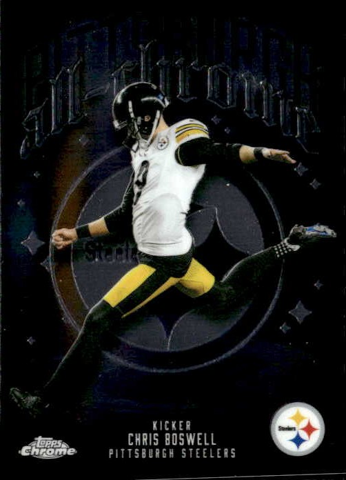 2025 Topps Chrome Chris Boswell graded slab
