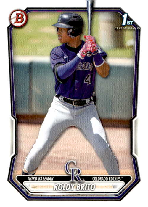 2026 Bowman Roldy Brito graded slab