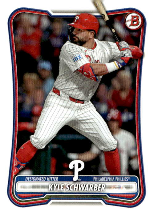 2026 Bowman Kyle Schwarber graded slab