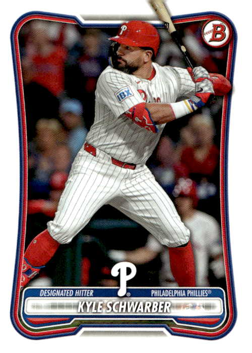 2026 Bowman Kyle Schwarber graded slab
