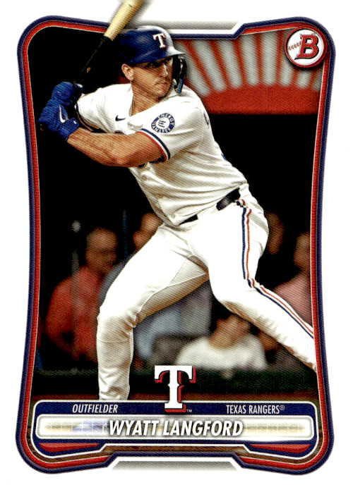 2026 Bowman Wyatt Langford graded slab