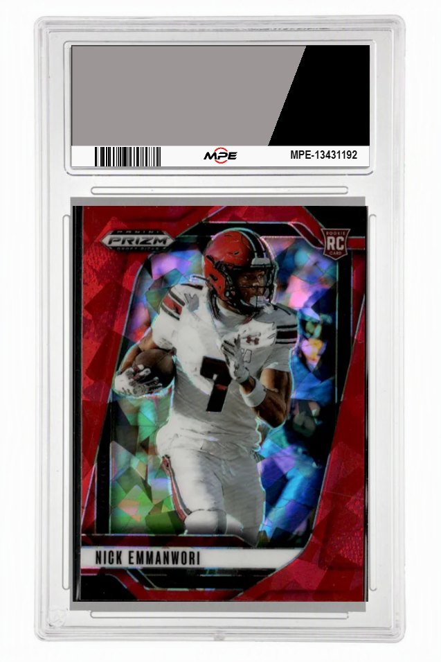 a graded card — graded card up for auction