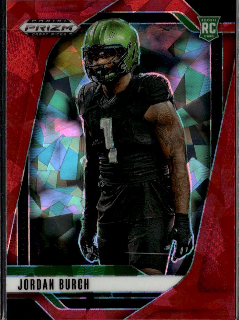 2025 Prizm Draft Picks Jordan Burch graded slab