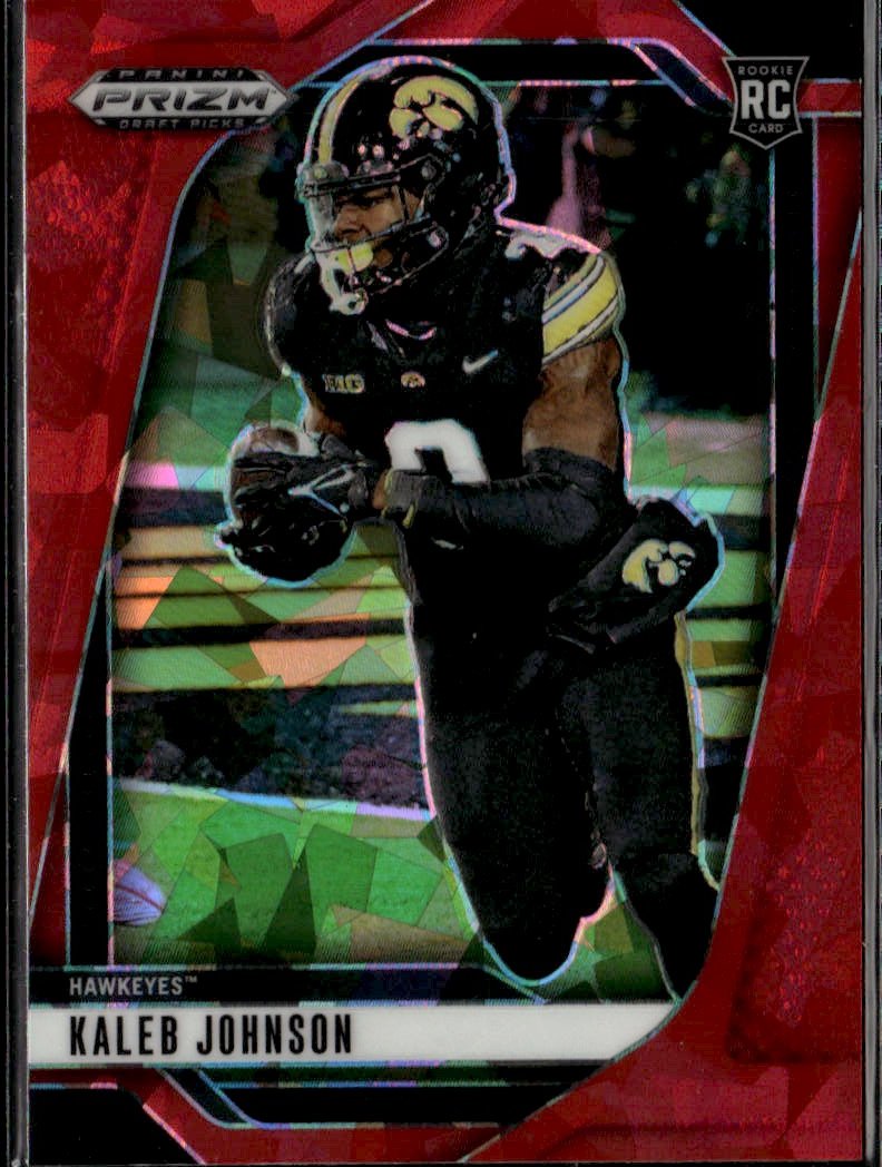 2025 Prizm Draft Picks Kaleb Johnson graded slab