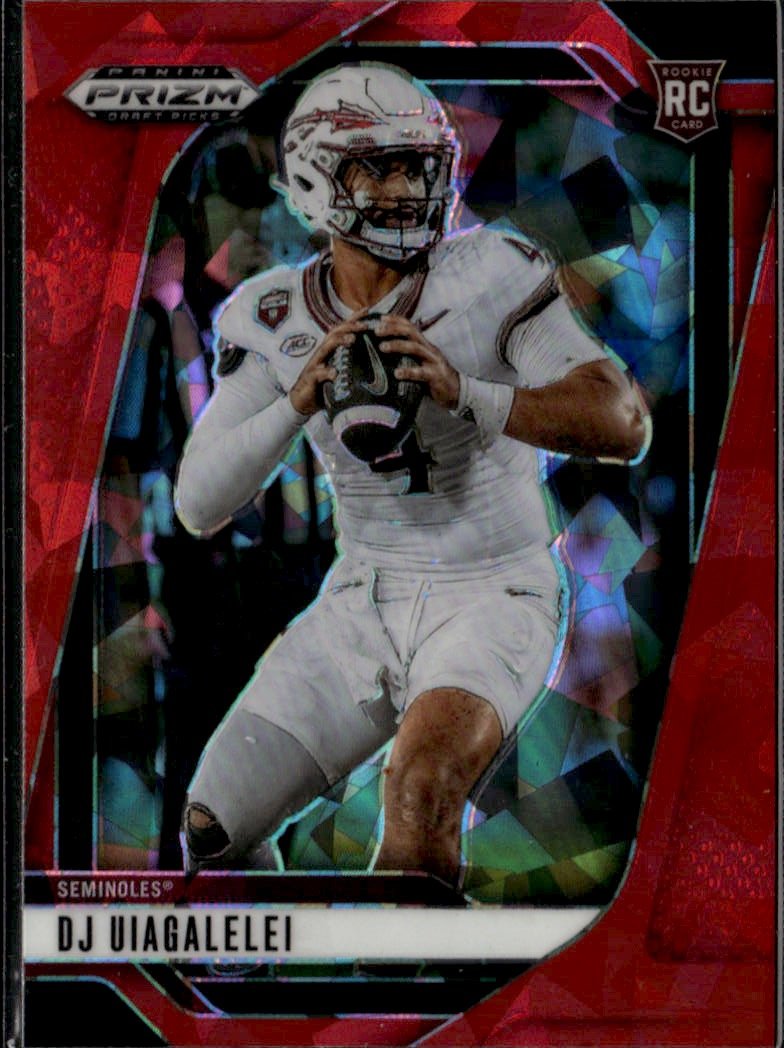 2025 Prizm Draft Picks Dj Uiagalelei graded slab